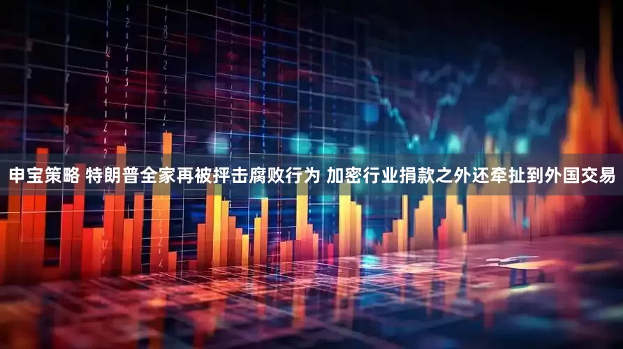 申宝策略 特朗普全家再被抨击腐败行为 加密行业捐款之外还牵扯到外国交易