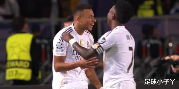 股管家 5-0, 皇马欧冠完胜, 姆巴佩点球破门, 完成戴帽, 卡马文加、迪亚斯替补破门